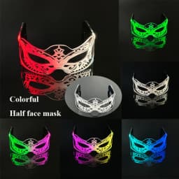 Fashion Luminous Decorative Glasses Neon Light Decoration LED Sunglasses For Nightclub DJ Dance Music Rave Costume Night