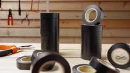 High-temperature Insulation Tape Resistant Black Flame Retardant Electrical Tape Insulating Adhesive for Industrial Household