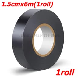 High-temperature Insulation Tape Resistant Black Flame Retardant Electrical Tape Insulating Adhesive for Industrial Household