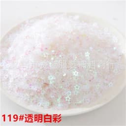 4mm Hollow Plum Flower Sequin Nail Embellishments Sequins for Crafts Handcraft Decor Fill Glitter Star Paillette Diy Material