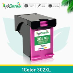 InkGarden 302 XL Ink Cartridge For HP 302XL HP302 Remanufactured Officejet 3830 3831 3832 3833 3834 4650 Envy 4510 4511 Printer