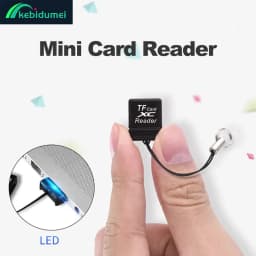 Kebidumei Mini Card Reader Super Speed USB 2.0 Mini SD/SDXC TF Card Reader Adapter High Quality Card Reader For Computer