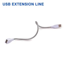 DC5V Mini USB LED Night Light 3LEDs 8LEDs 10LEDs 24LEDs Book Lamp Extension Pole US Plug Adapter For Reading Notebook Power Bank