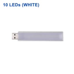 DC5V Mini USB LED Night Light 3LEDs 8LEDs 10LEDs 24LEDs Book Lamp Extension Pole US Plug Adapter For Reading Notebook Power Bank