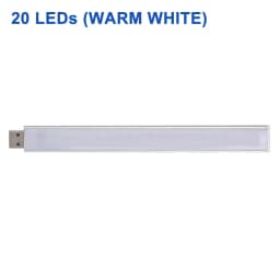 DC5V Mini USB LED Night Light 3LEDs 8LEDs 10LEDs 24LEDs Book Lamp Extension Pole US Plug Adapter For Reading Notebook Power Bank