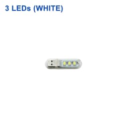 DC5V Mini USB LED Night Light 3LEDs 8LEDs 10LEDs 24LEDs Book Lamp Extension Pole US Plug Adapter For Reading Notebook Power Bank
