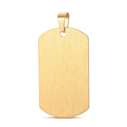 10pcs Wholesale Stainless Steel Military Army Style ID Blank Dog Tags Pendant Rectangle Necklace Jewelry Accessories  (7 Color)