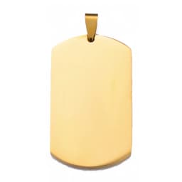 10pcs Wholesale Stainless Steel Military Army Style ID Blank Dog Tags Pendant Rectangle Necklace Jewelry Accessories  (7 Color)