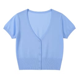 Outerwear Jerseys Summer Cardigan Women Cropped Blouses Korean Fashion Style Cute V-neck Women's Coat Black Bolero Woman Basic