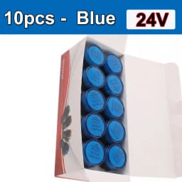 10pcs/lot Waterproof AD16-22DS 22mm 12V24V220V Red Blue Green White Yellow Panel Mount Signal Power Led Indicator Light