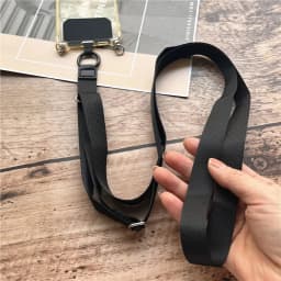 Polyester Adjustable Webbing Lanyard Wrist Lanyard Gasket Hanging Neck Sling Multifunctional Mobile Phone Rope