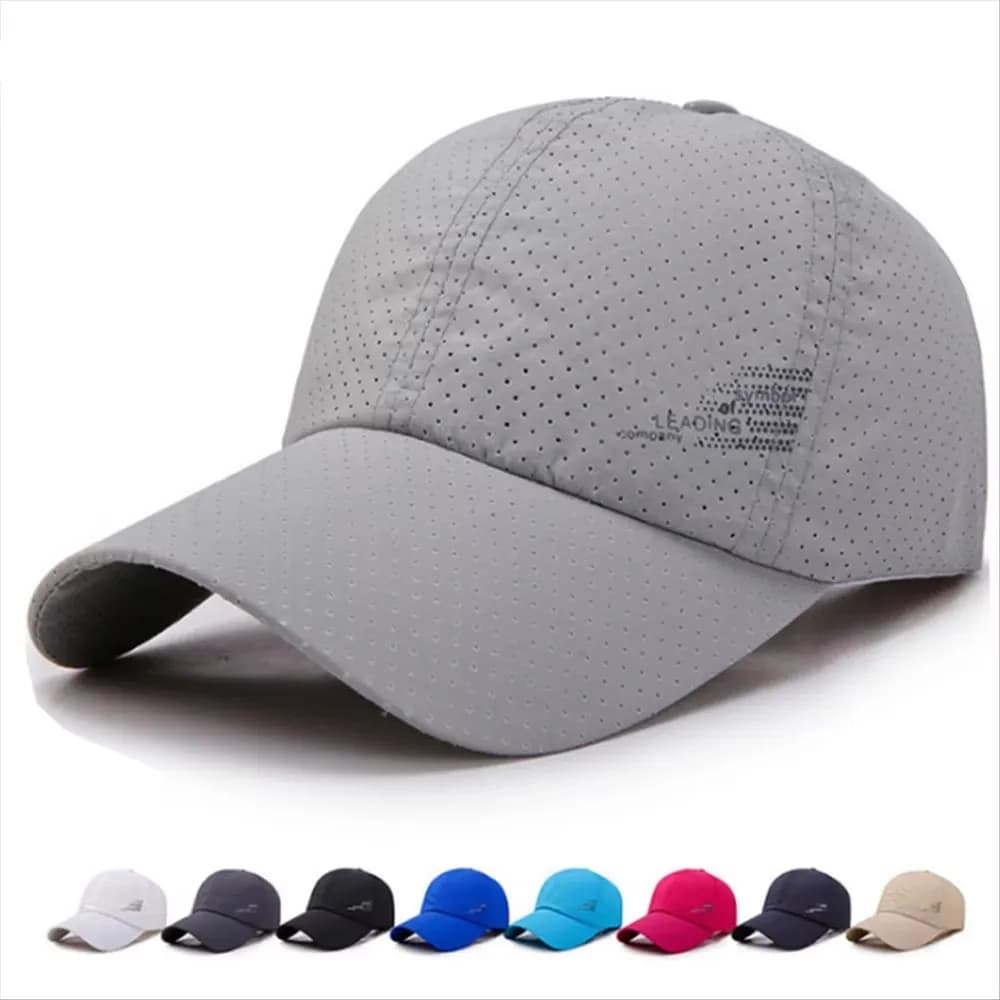 New Quick-drying Women's Men's Golf Fishing Hat Summer Outdoor Sun Hat Adjustable Unisex Baseball Cap