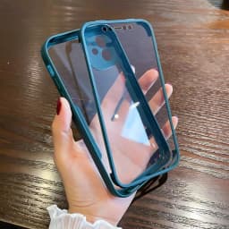 Luxury 360 Full Body Front+Back Clear Case For iPhone 18 17 16 15 14 13 11 12 Pro Max XS 7 Plus Silicone Bumper Shockproof Cover