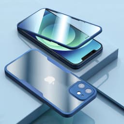 Luxury 360 Full Body Front+Back Clear Case For iPhone 18 17 16 15 14 13 11 12 Pro Max XS 7 Plus Silicone Bumper Shockproof Cover