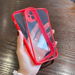 Luxury 360 Full Body Front+Back Clear Case For iPhone 18 17 16 15 14 13 11 12 Pro Max XS 7 Plus Silicone Bumper Shockproof Cover
