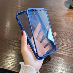 Luxury 360 Full Body Front+Back Clear Case For iPhone 18 17 16 15 14 13 11 12 Pro Max XS 7 Plus Silicone Bumper Shockproof Cover