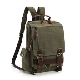 New Small Canvas Backpack Men Travel Back Pack Multifunctional Shoulder Bag for Women Laptop Rucksack School Bags Female Daypack