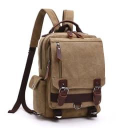 New Small Canvas Backpack Men Travel Back Pack Multifunctional Shoulder Bag for Women Laptop Rucksack School Bags Female Daypack