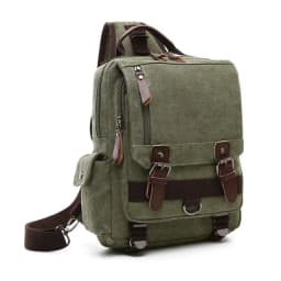 New Small Canvas Backpack Men Travel Back Pack Multifunctional Shoulder Bag for Women Laptop Rucksack School Bags Female Daypack