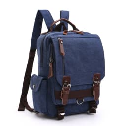 New Small Canvas Backpack Men Travel Back Pack Multifunctional Shoulder Bag for Women Laptop Rucksack School Bags Female Daypack