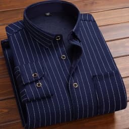 2025 Men's Winter Warm Long Sleeve Plaid Shirts Flannel Fur Lined Thick Formal Shirts Fleece Casual Shirt for Men Dress Shirts
