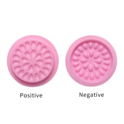 100 pcs Disposable Plastic Flower Eyelash Holder Sticker Glue Adhesive Pallet For Eyelash Extension Makeup Tools