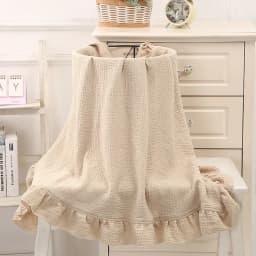 Organic Cotton Baby Blankets Newborn Muslin Swaddle Baby Wrap Gauze Ruffle Blanket Bedding Items Babies Accessories