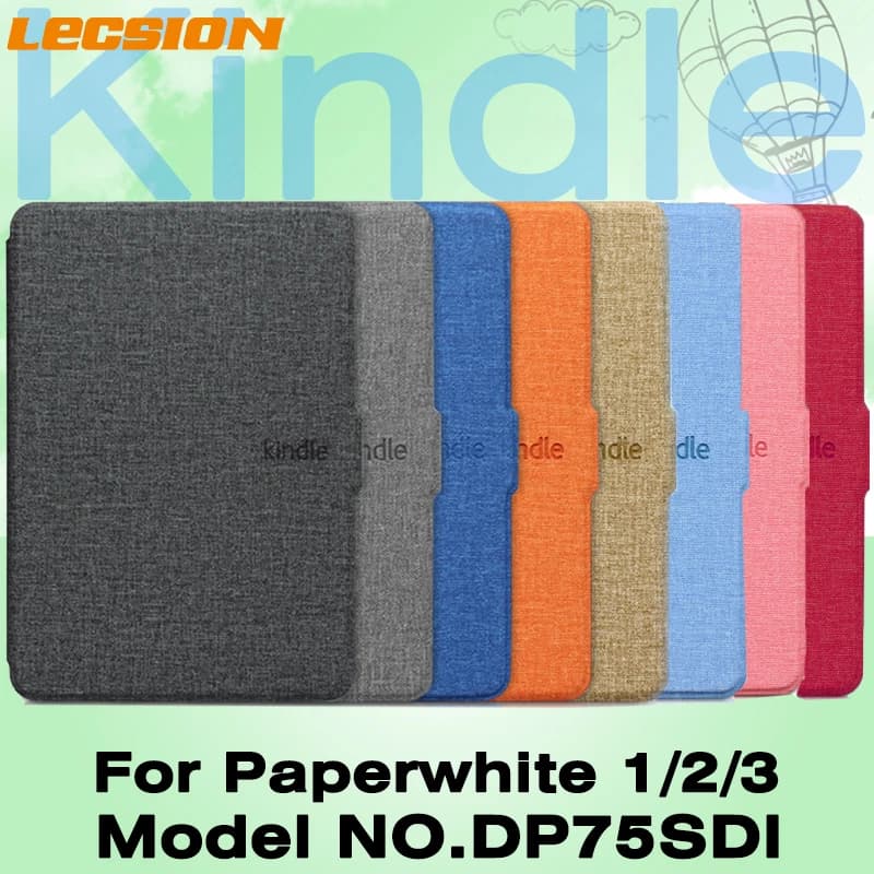 E-Book Protective Cover Case For Kindle Paperwhite 3 2 1 DP75SDI 5th 6th 7th Generation 2012/2013/2015/2017 Release Funda Capa