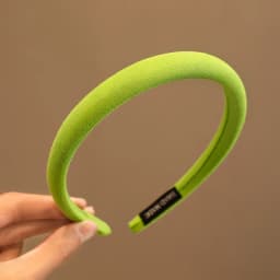 2026 New Children Cute Solid Color Hair Band Headwear Kids Simple Lovely Broadside Headband Baby Girls Acrylic Hair Accessories
