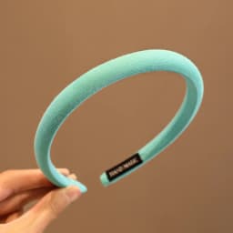 2026 New Children Cute Solid Color Hair Band Headwear Kids Simple Lovely Broadside Headband Baby Girls Acrylic Hair Accessories