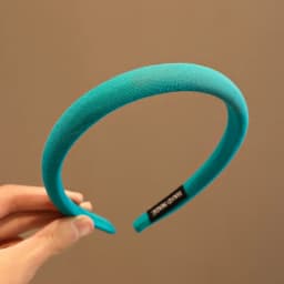 2026 New Children Cute Solid Color Hair Band Headwear Kids Simple Lovely Broadside Headband Baby Girls Acrylic Hair Accessories