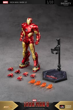 ZD Original Iron Man MK8 MK31 MK32 Piston Romeo MK10 MK19 Tiger 1/10 Armor Marvel legends Avengers Action Figure Toys Model Gift
