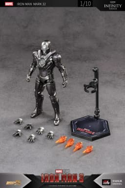 ZD Original Iron Man MK8 MK31 MK32 Piston Romeo MK10 MK19 Tiger 1/10 Armor Marvel legends Avengers Action Figure Toys Model Gift