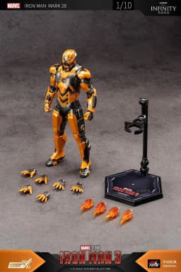 ZD Original Iron Man MK8 MK31 MK32 Piston Romeo MK10 MK19 Tiger 1/10 Armor Marvel legends Avengers Action Figure Toys Model Gift