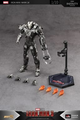 ZD Original Iron Man MK8 MK31 MK32 Piston Romeo MK10 MK19 Tiger 1/10 Armor Marvel legends Avengers Action Figure Toys Model Gift