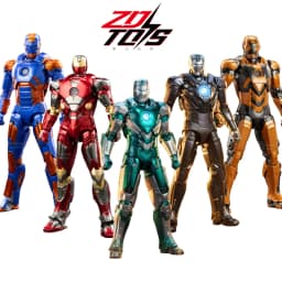 ZD Original Iron Man MK8 MK31 MK32 Piston Romeo MK10 MK19 Tiger 1/10 Armor Marvel legends Avengers Action Figure Toys Model Gift