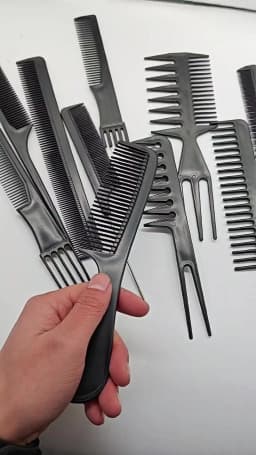 Stylist Anti-static Hairdressing Combs Multifunctional Hair Design Hair Detangler Comb Makeup Barber Haircare Styling Tool Set
