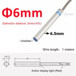 Blue Proximity Switch Inductive Proximity Sensor Detection Switch NPN/PNP NO NC 1-15mm Detection Distance Metal Sensor Switches