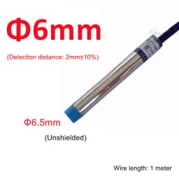 Blue Proximity Switch Inductive Proximity Sensor Detection Switch NPN/PNP NO NC 1-15mm Detection Distance Metal Sensor Switches