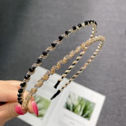 Sweet Color Crystal Spring Hair Clips Pins Handmade Beads Hair Barrettes For Women Girl Fashion Simple Hair Accessories Headwear