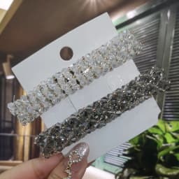 Sweet Color Crystal Spring Hair Clips Pins Handmade Beads Hair Barrettes For Women Girl Fashion Simple Hair Accessories Headwear