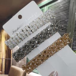 Sweet Color Crystal Spring Hair Clips Pins Handmade Beads Hair Barrettes For Women Girl Fashion Simple Hair Accessories Headwear