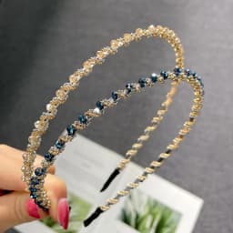 Sweet Color Crystal Spring Hair Clips Pins Handmade Beads Hair Barrettes For Women Girl Fashion Simple Hair Accessories Headwear
