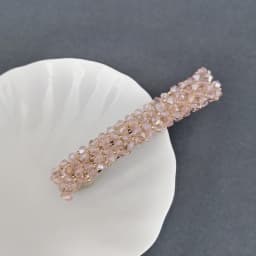 Sweet Color Crystal Spring Hair Clips Pins Handmade Beads Hair Barrettes For Women Girl Fashion Simple Hair Accessories Headwear
