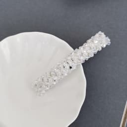 Sweet Color Crystal Spring Hair Clips Pins Handmade Beads Hair Barrettes For Women Girl Fashion Simple Hair Accessories Headwear