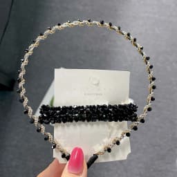 Sweet Color Crystal Spring Hair Clips Pins Handmade Beads Hair Barrettes For Women Girl Fashion Simple Hair Accessories Headwear