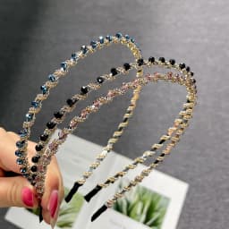 Sweet Color Crystal Spring Hair Clips Pins Handmade Beads Hair Barrettes For Women Girl Fashion Simple Hair Accessories Headwear