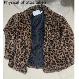 Winter Leopard Print Jacket Women's Stand Collar Warm Parkas Outwear 2026 New Autumn Winter Korean Female Loose Faux Fur Coats