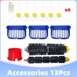 Fit For iRobot Roomba Serie 600 605 614 620 660 630 631 650 651 655 660 671 680 691 692 694 697 698 585 595 Parts Filter Brush