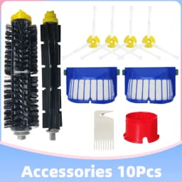 Fit For iRobot Roomba Serie 600 605 614 620 660 630 631 650 651 655 660 671 680 691 692 694 697 698 585 595 Parts Filter Brush